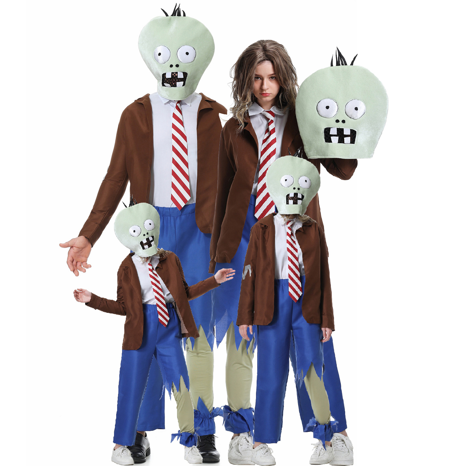 Plant Parent Vs Plantin - S-XL Bitki vs. Zombi Karakter Bebekleri,
