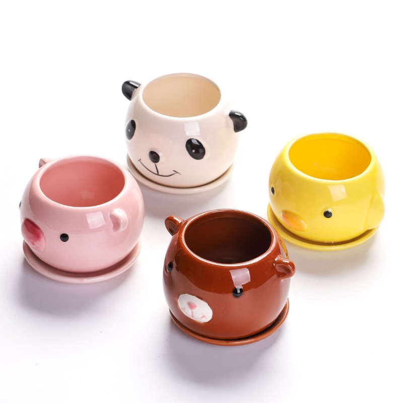 Etli Karikatür Saksı Seramik H - Snake Plant Ceramic incelemesi ve fiyatı