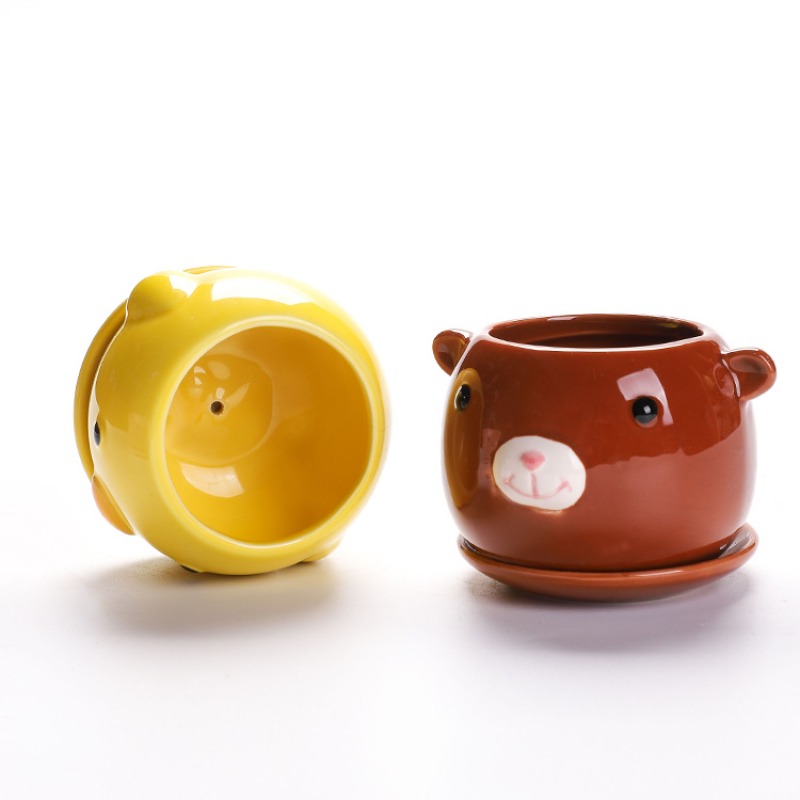 Etli Karikatür Saksı Seramik H - Snake Plant Ceramic incelemesi ve fiyatı